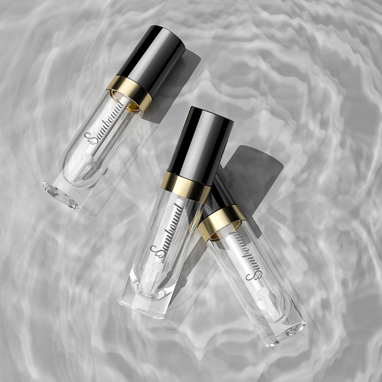 廠家直銷(xiāo)唇釉管空管圓形唇彩包材定制