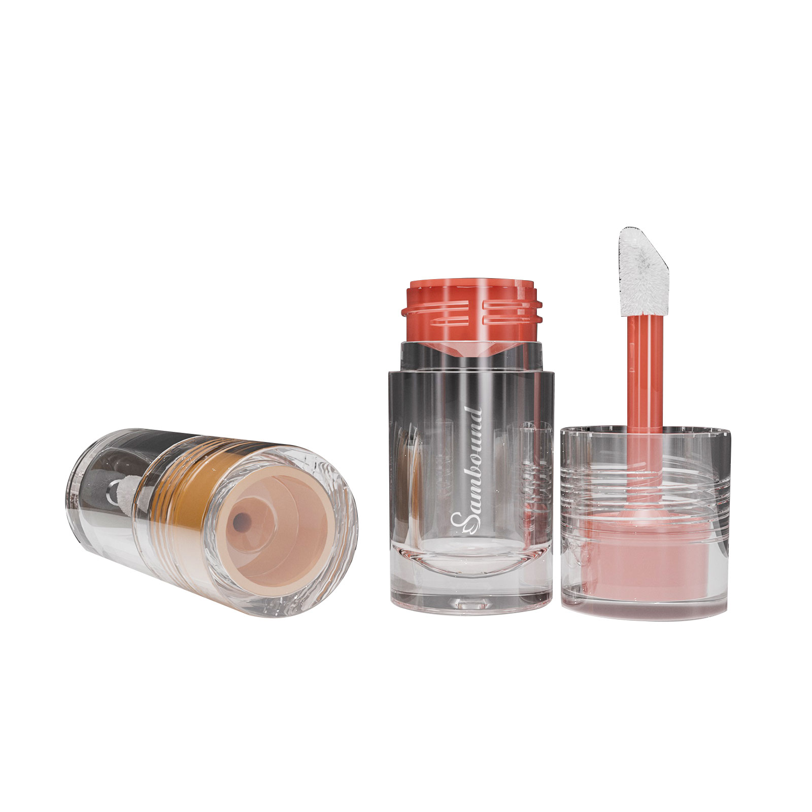 5種款式可選大容量透明唇彩管